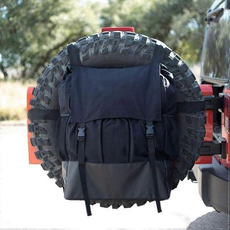 Sac de rangement étanche pour roue de secours tout-terrain 61 x 43.2 x 20.3 cm. idéal pour le camping et les voyages. (1/5)