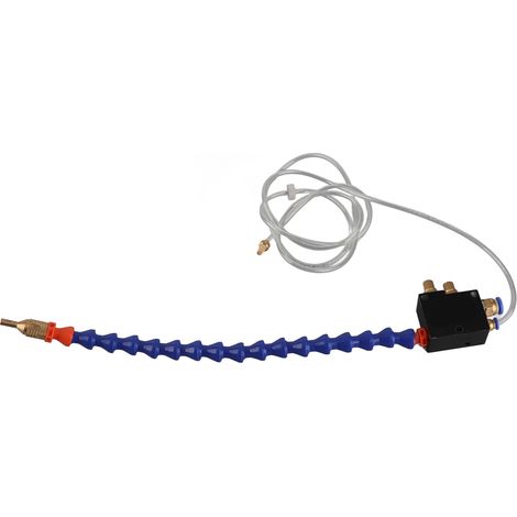Système de pulvérisation de lubrifiant et de refroidissement par brouillard pour tuyau d'air de 8 mm, tour CNC, tube de 118 pouces, ZG