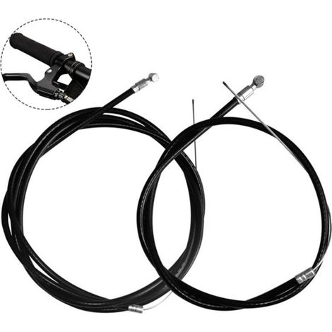 Kit de câbles de frein universels, pour freins avant ou arrière, 85 cm/170 cm, pièces détachées pour freins de vélo, installation facile. (1/5)