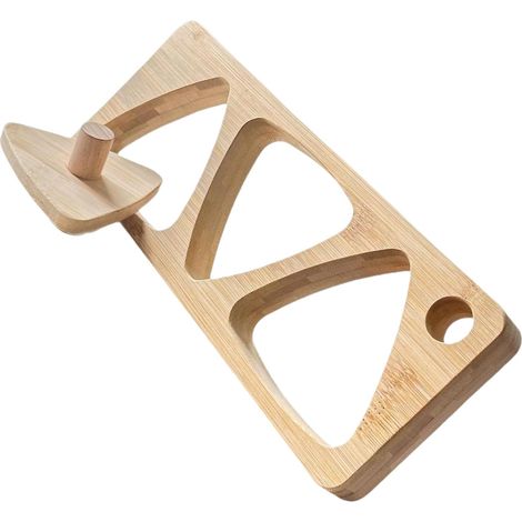 Forme de sushi triangulaire Presse à sushi classique en bois rapide à réaliser Presse de formage d'algues – pour usage domestique, pique-nique, préparation de repas, ustensiles de cuisine (1/5)