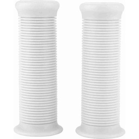 Paire de poignées de guidon vintage universelles en TPU pour moto, 1 pouce 25 mm/1,1 pouce 28 mm, blanches (1/5)
