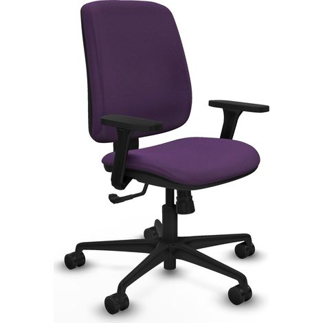 Sedia da ufficio piqueras y crespo Alares nero schienale regolabile (1/2)