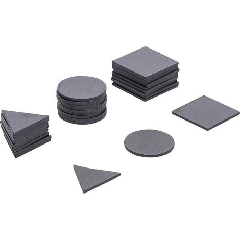 Jeu d'Aimants Flexibles 30 pcs - Compact et Polyvalent - Fixation Facile et Réutilisable, Pro - D-Work (1/5)