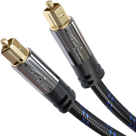 Cable optique audio - 2m - barre de son (1/5)