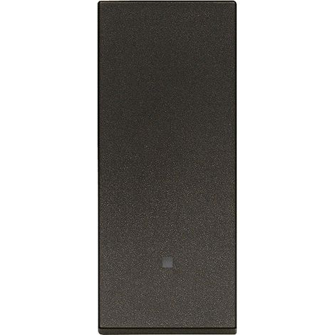 VIMAR - 30032.LG 1P 10AX Wechselrichterschalter mit LED, Schwarz
