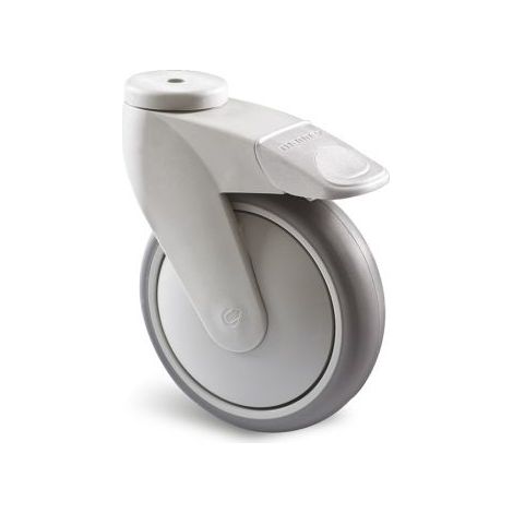 Roulette industrielle Guitel Hervieu, Plastique, Ø 125mm, 100kg ( Prix pour 1 )