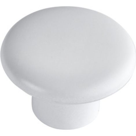 BL POMOLO IN RESINA 24 PP D 32 MM BIANCO 2 PZ