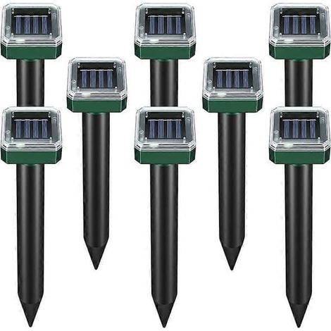 Lot de 8 répulsifs à serpents solaires pour une utilisation en extérieur (1/5)