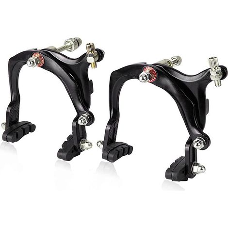 Freins De Vélo Brake de Bicyclette en Aluminium Pinces à Bras Long Étriers de Étrier de C à vélo de Ville Frein à de Route pour Vélo (1/5)