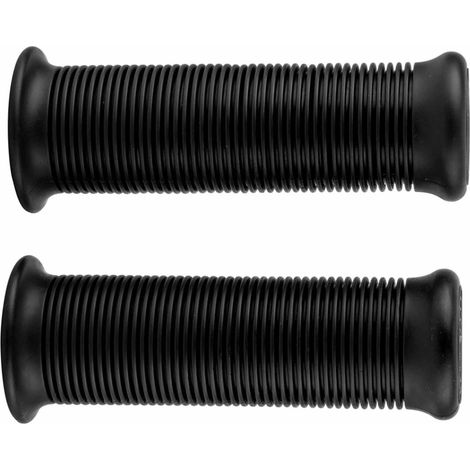 Paar universelle Vintage-Motorradlenkergriffe 25 mm/28 mm, schwarz, rutschfestes TPU, Retro-Motorradgriff, kompatibel mit 1 Zoll und 1,1 Zoll (1/5)