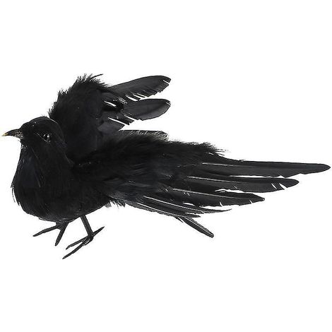 1 corbeau d'Halloween pour décoration d'Halloween (1/3)