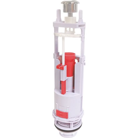 Somatherm For You – Mécanisme de chasse d'eau à étrier double poussoir – Déclenchement 3/6 litres – Ajustement hauteur 190-300 mm – Compatible tous réservoirs (1/3)