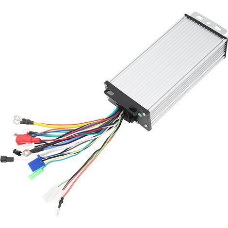 48V 800W bürstenloser Motorcontroller für Elektrofahrräder, aus Aluminiumlegierung, für Elektroroller (15 Zoll Rohr), zur Modifizierung. (1/4)
