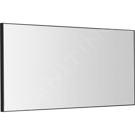 Sapho Miroirs - Miroir Arowana dans un cadre, 1000x500 mm, noir mat AWB1050 (1/5)