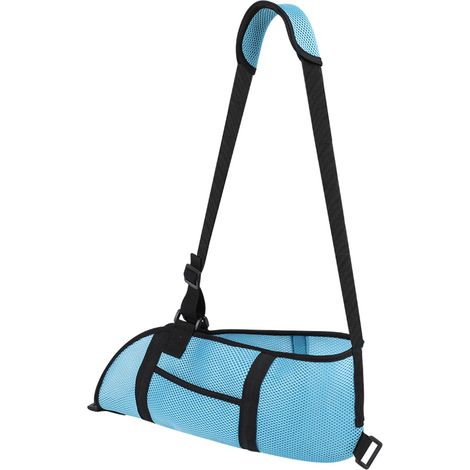 Écharpe de bras enfant réglable, bandoulière de soutien pour poignet et coude, attelle en maille de protection des fractures.