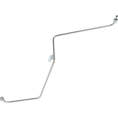 Tuyau d'admission en acier inoxydable, taille standard, tuyau d'admission de turbocompresseur pour pelle hydraulique CAT E120B, extrémité évasée