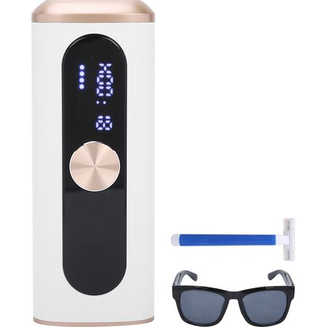 Appareil d'épilation IPL portable et indolore, machine d'épilation professionnelle, blanc, prise 110-240V EEU. (1/5)