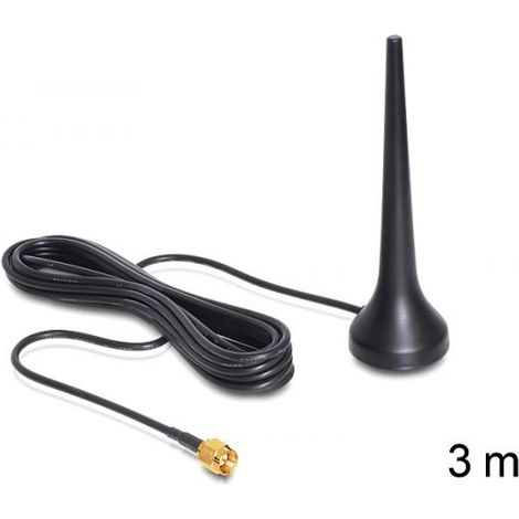 Antenna Delock 88690 omnidirezionale 2 dBi cavo 3 m