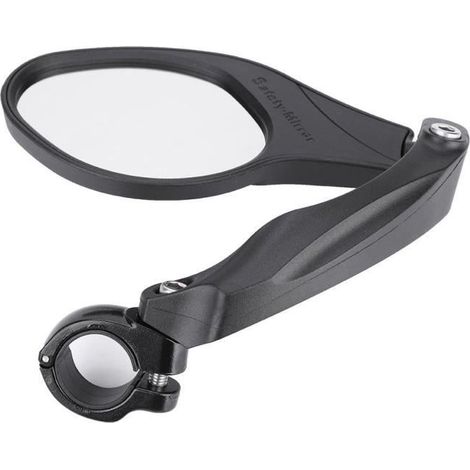 Miroir de vélo - Drfeify - Rétroviseur de guidon - Rotation 360 - Couleur noire - Matériau ABS et verre (1/4)