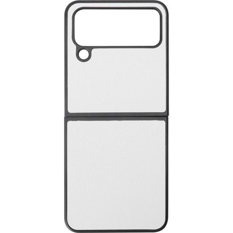 Étui en cuir blanc pour téléphone pliable, antichoc, résistant aux rayures et à la poussière, coque de protection amortissante (1/5)