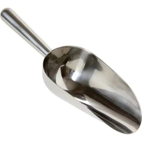 Paletta per ghiaccio Acciaio inossidabile lucidato - Profi scoop, 12 once (355 ml.) lunga 250 mm (1/2)