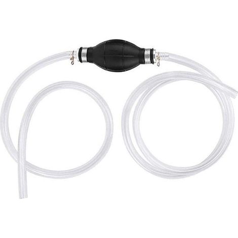 Motoröl-Ablasspumpe, 12V 80W Benzinpumpe, korrosionsbeständige elektrische Öl-/Dieselpumpe, für Auto, Boot, Motorrad, inklusive Anleitung (Manuell - Nicht elektrisch)