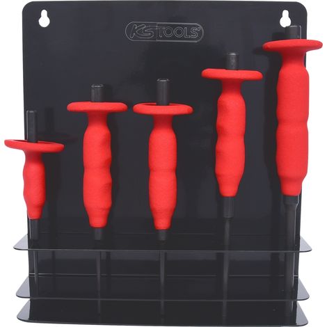KS Tools Splintentreibersatz mit Handschutzgriff, 5-tlg. 3-8 mm (1/2)