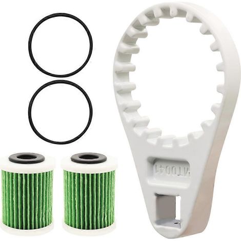 Clé pour filtre à carburant et séparateur d'eau MT0041 pour moteurs Yamaha 4 temps de 150 à 350 CV (à partir de 2006) 6P3-WS24A-01-00 (1/5)