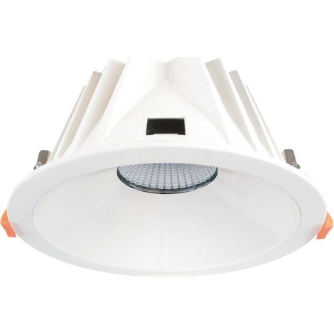 Empotrable techo QUO Jumbo LED COB 33.80W 4200lm(2996lm) CRI90 4000K 40º Blanco Blanco (1/3)