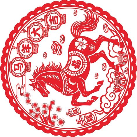20 pièces 2026 Année du Cheval Décorations de Fenêtre Papier PVC Autocollants découpés pour Décoration de Fête du Printemps Chinois Autocollants Nouvel An