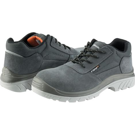 Zapato seguridad BELLOTA S1P serraje gris 72310GJ talla 39