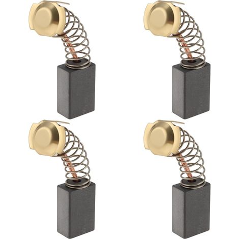 Set of 4 carbon brushes for demolition hammer drill, 7 x 11 x 17 mm, compatible with Hikoki DH40MC (1/5)