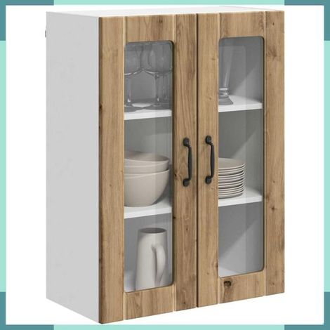 885094 Armoire de cuisine Chêne artisanal 60 x 31 x 80 cm (1/5)
