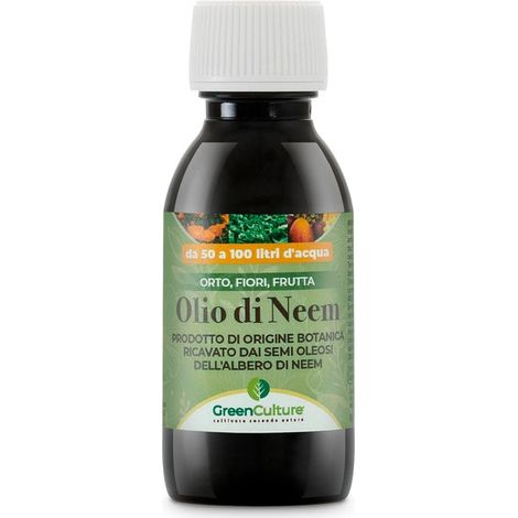 Olio di Neem GreenCulture  Ciclo Vitale per Piante 100ml