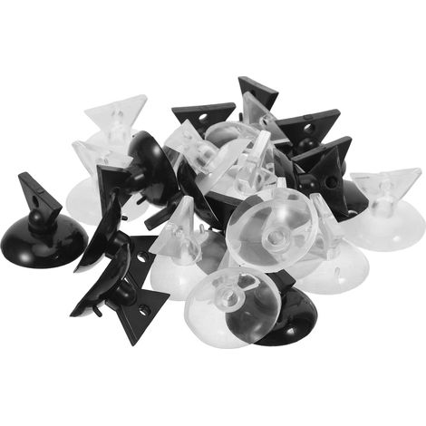 Kit de 24 Extracteurs D'ampoules Gu10 à Ventouse, 12 Ventouses Transparentes 35 Mm 12 Ventouses Noires 35 Mm, Outil de Retrait pour Luminaires Encastrés, Adapté Maison, Bureau