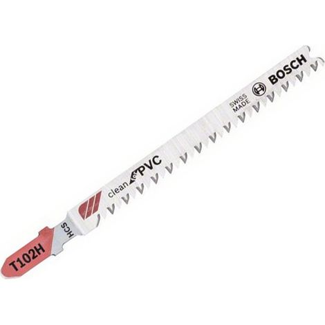 BOSCH T102H (pkt of 5) Clean for PVC 100mm