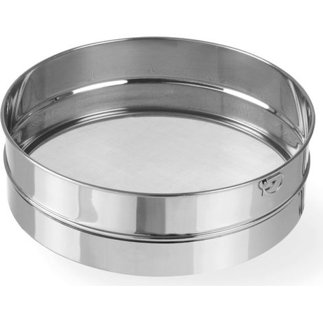 HENDI Backsieb, rund, für Mehl und Gries, ⌀250x(H)75mm