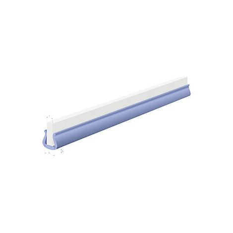 kaiserkraft  Profilo a U standard  PE  blu  lunghezza 2 m 