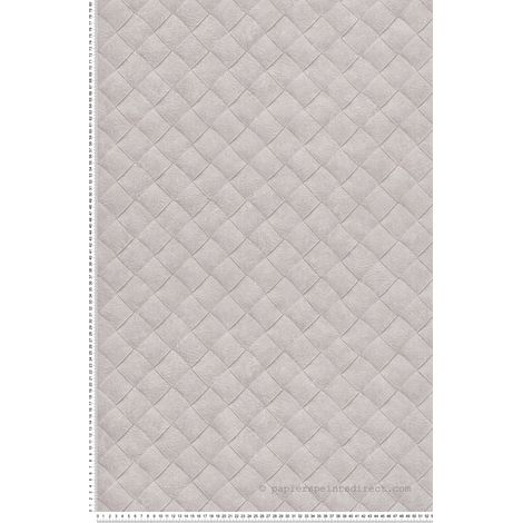 Papier peint Trompe l'oeil Gris Maori Montecolino