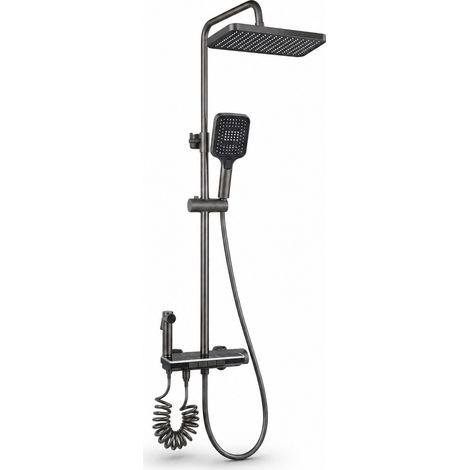 Columna De Ducha Termostática Con Rociador Superior