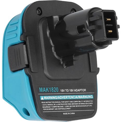 Akku-Adapter-Konverter-Umrüstsatz Dock-Stromanschluss Zubehör 18V BL1830 auf DC9096 (1/5)
