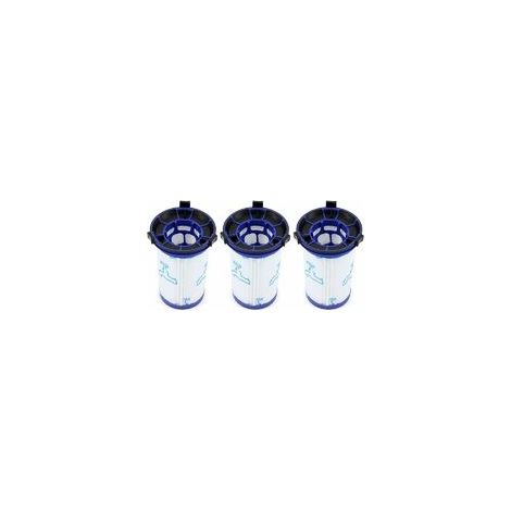 Lot de 3 filtres de rechange pour Rowenta Air Force 360 / X-Pert (1/4)