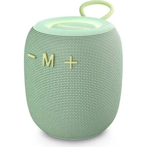 Energy Sistem Bloom - Altavoz Bluetooth (Bluetooth 5.3, 18 Stunden de Akku, IPX6, True Wireless, Kunststoff 100% Recycled, LED-Leuchten)