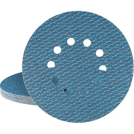 25 Pcs Disques 225 mm Grain 40 disques abrasifs 225mm 10 trous (1/5)