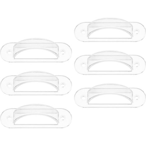 6 Pièces Plaque de Recouvrement D'interrupteur Cache-interrupteur de Sécurité Garçon et Filles Transparent en Plastique, Protège L'activation Accidentelle, pour Bureaux et (1/5)