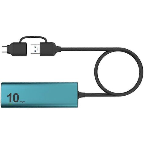 10-Gbit/s-USB-C-Hub (USB 3.2 Gen 2), Multifunktionsadapter/Splitter (1/5)