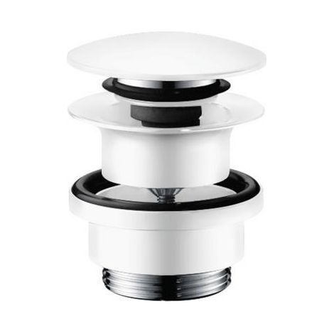 Hansgrohe - Ablaufgarnitur Push-Open für Waschtisch- und Bidetarmaturen, weißmatt 50100700
