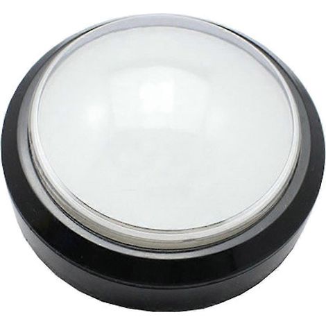 Bouton-poussoir rond de 100 mm avec LED et micro-interrupteur pour borne d'arcade DIY (1/5)