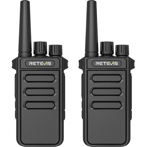 MateTalk P64 Radio Bidirectionnelle Numérique sans Licence, Talkie Walkie Compatible avec Répéteur, Numérique et Analogique, Appels de Groupe, VOX, Radio Commerciale pour Fabrique (Lot de 2) (1/5)