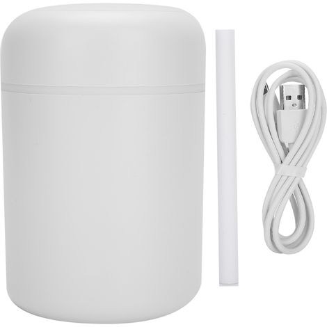 300ml Humidificateur USB pour Voiture et Bureau, Brume Fine Portable avec Veilleuse Blanche, Purificateur d'Air Compact (1/5)
